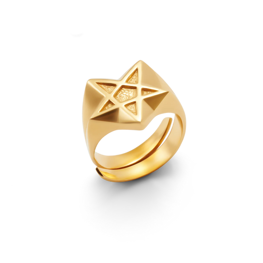 Pentagram Ring by Bruce LaBruce