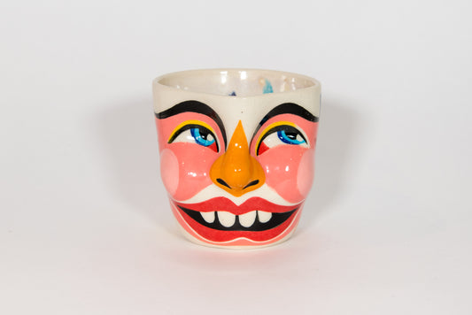 Jennifer Calandra Ceramic Face Cup