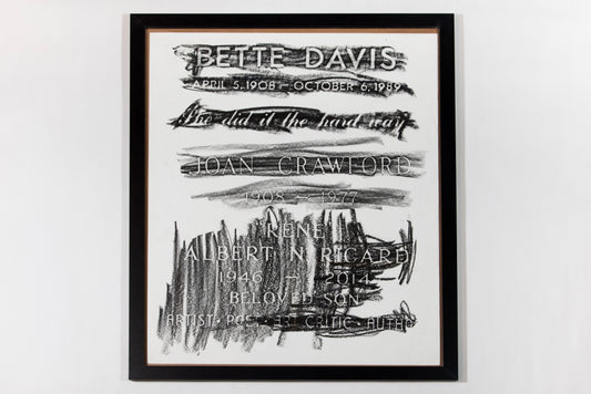 Framed Drawing by Scott Covert